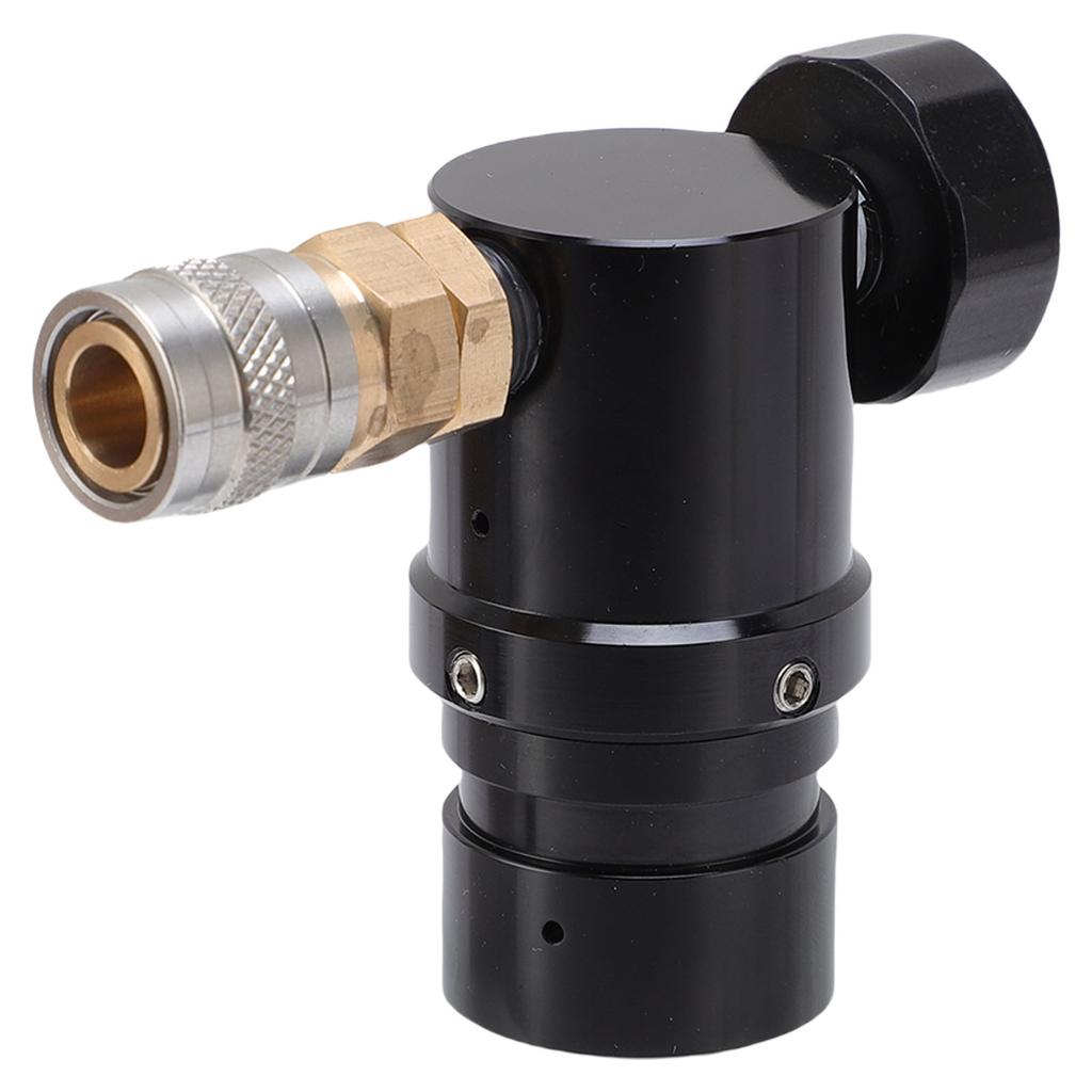 Mini CO2 Regulator Low Pressure Fast Refresh Pressure Regulator Input Thread G1 2 14 Output 20psi to 200psi Adjustable