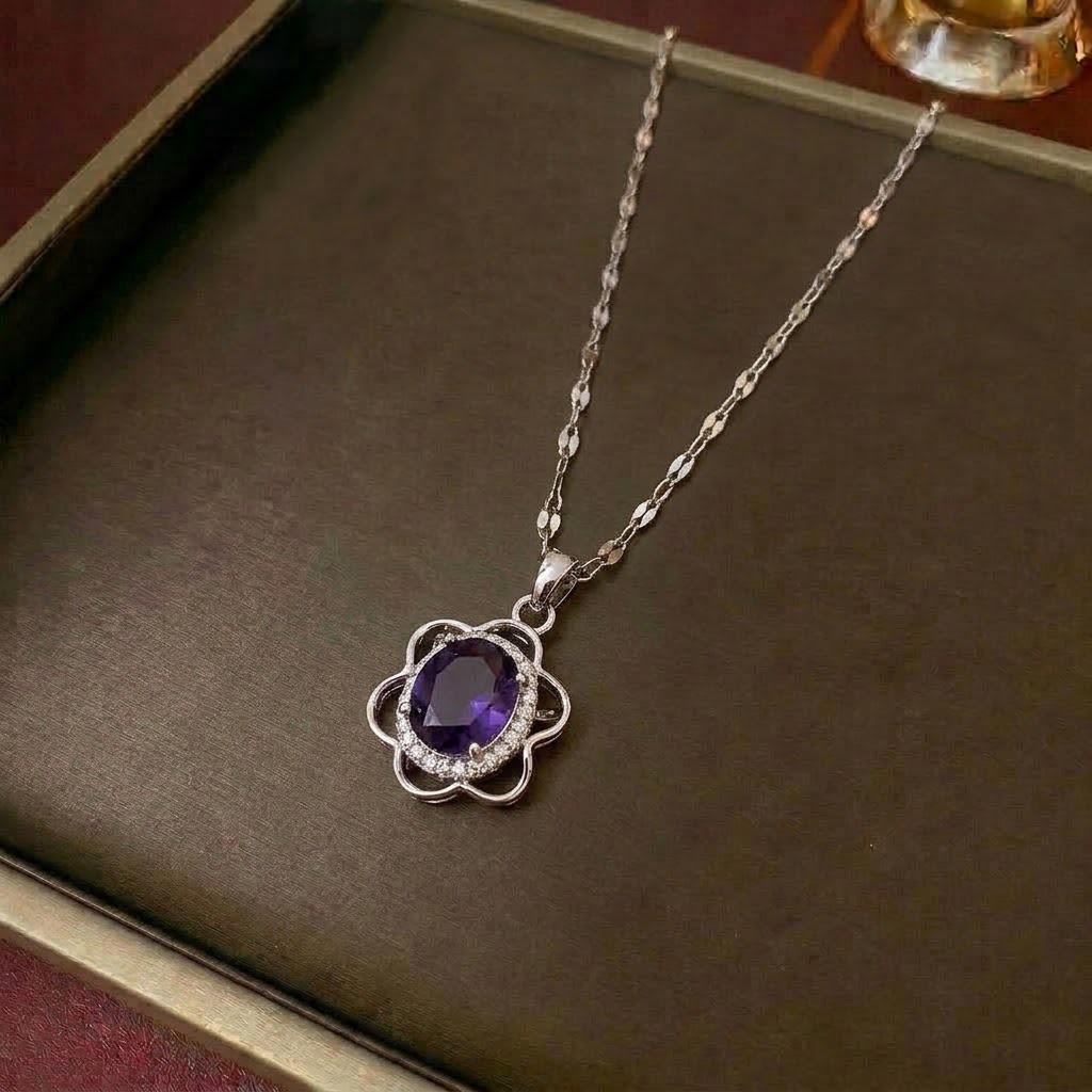 Devil's Eye Japanese Korean Style Women's Pendant Necklace - Sweet and Cool Clavicle Chain