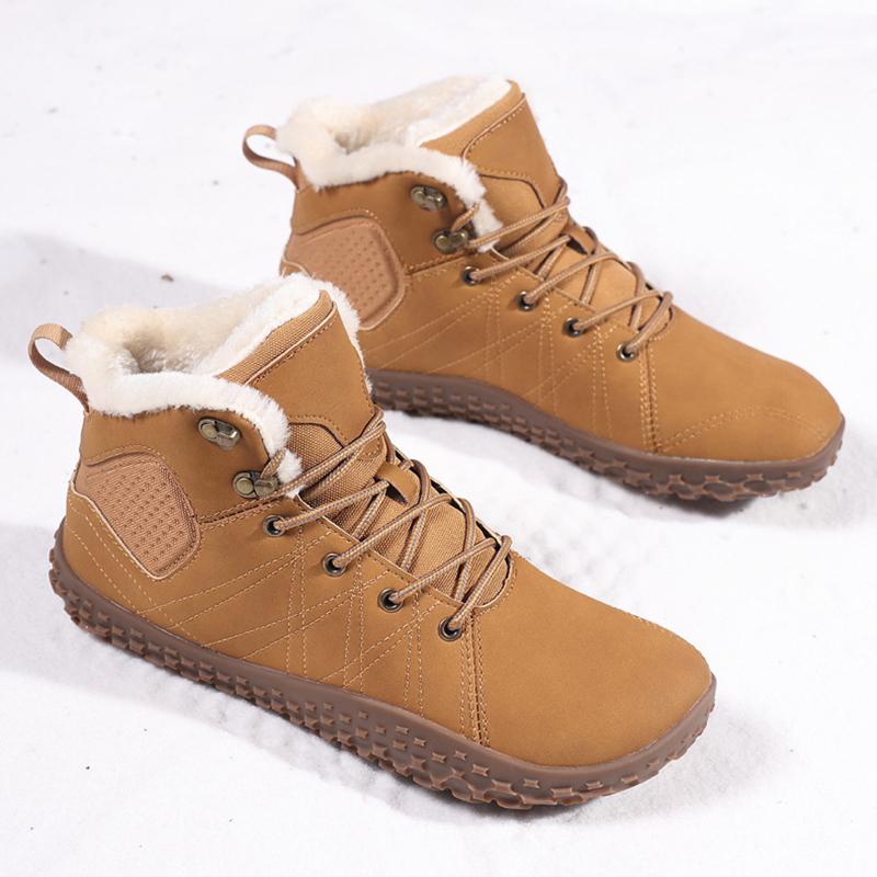 Winter Boots Shoes for Men Women Waterproof Snow Boots Barefoot Warm Fur Shoes Anti Slip Trekking Hiking Shoes Big Size 37-48