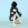 3D Printed Mysterious Black Robe Queen Desktop Pen Holder Multifunctional Organizer Unique Gift for Office Desk Decor
