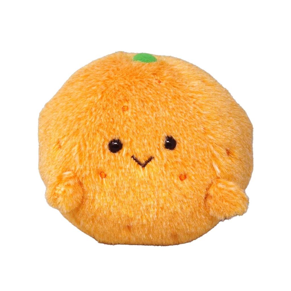 Naito Design Institute Pochamaru Winter Delicious Series Plush Toy S Orange 46764