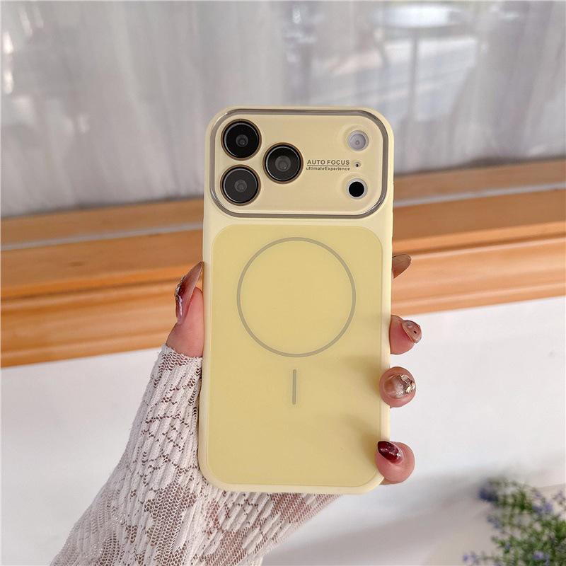 Premium Liquid Silicone Magnetic Case for iPhone 16/17 Pro Max - Drop-Proof Protection iPhone 16 Pro