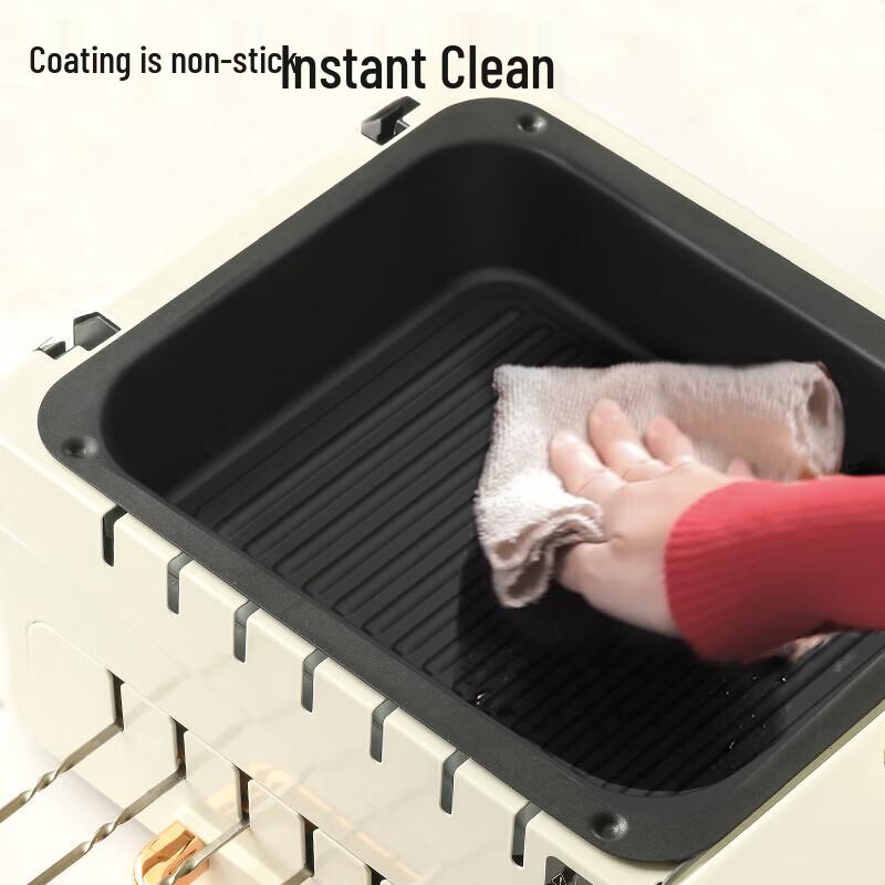 Liven G-26 Automatic Rotating Electric BBQ Grill CN plug (adapter included)