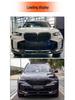 BMW X5 G05 Carbon Fiber Black Front Lip Spoiler Chin Diffuser
