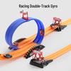 Interactive 8-Car Dual Lane 5-Layer Parking Track DIY Toy for Kids