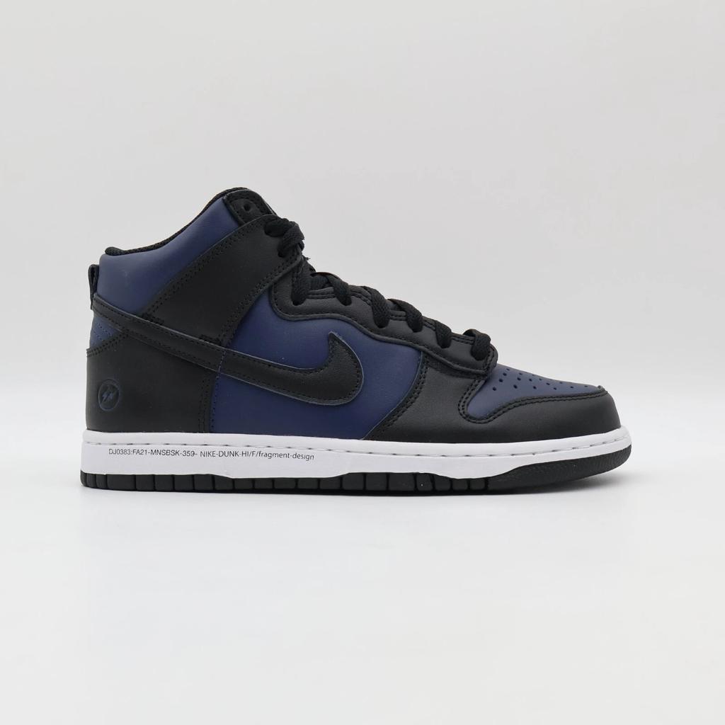 DJ0383-400 Nike Dunk High Fragment Design Tokyo Midnight Navy Black (Men's)