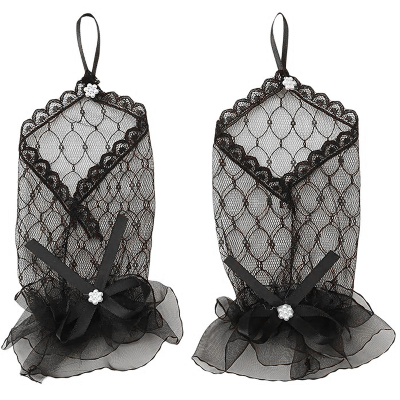 

Вечерние кружевные перчатки для ужина, выпускные перчатки, кружевные перчатки без пальцев для оперных женщин, дамский тематический выпускной костюм чёрный