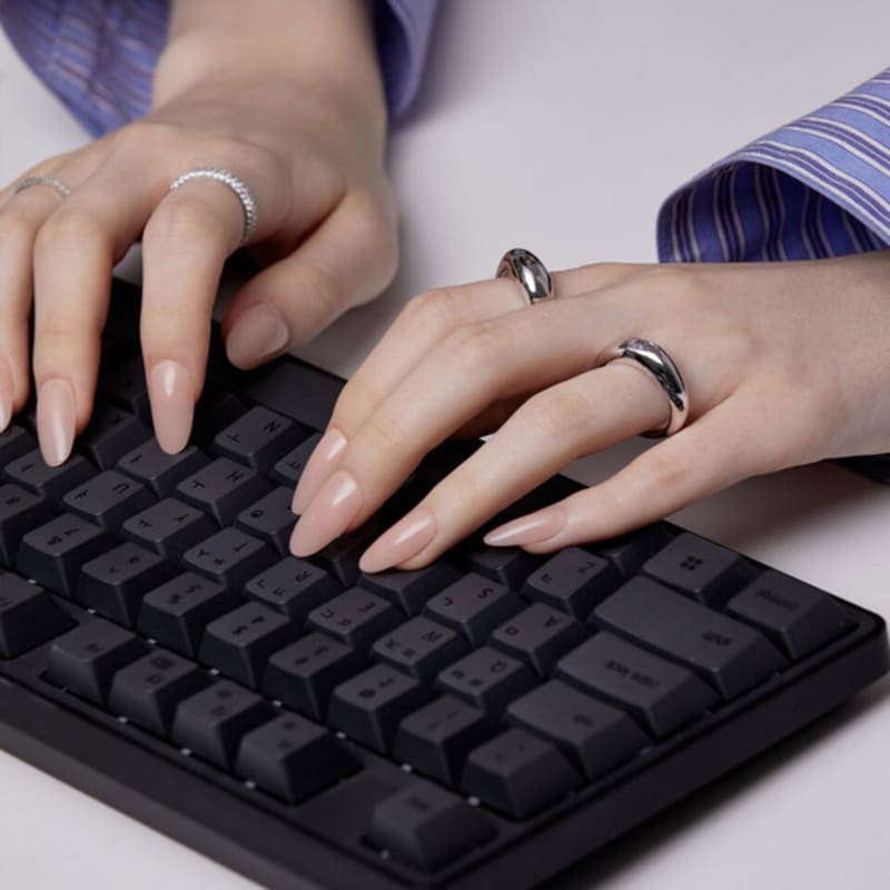 ANON Volume Wave Ring Silver