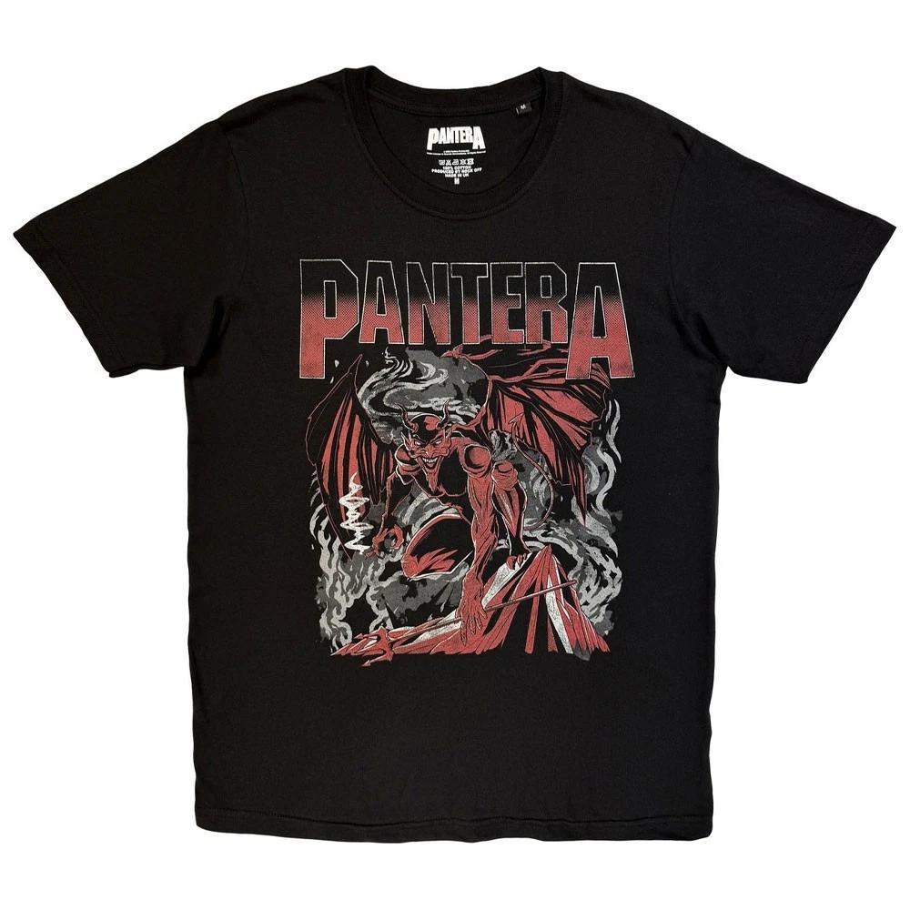 Pantera Devil Band Logo T Shirt XL