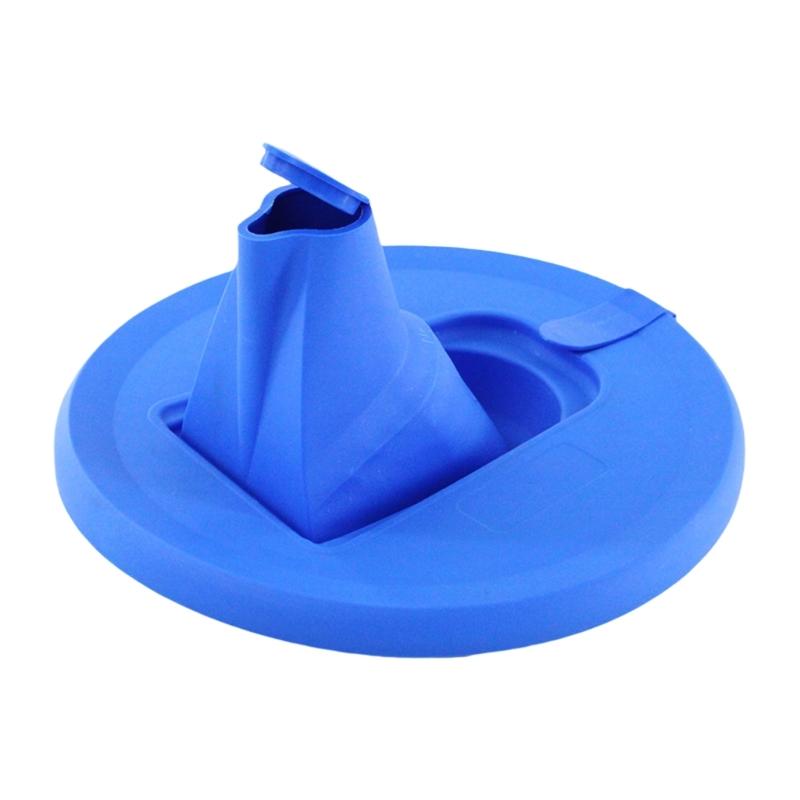 

Paint Can Lid Cover and Pouring Spout Paint Bucket Cover Sealed Paint Can Lid Pouring Tool with Ventilation Hole синий