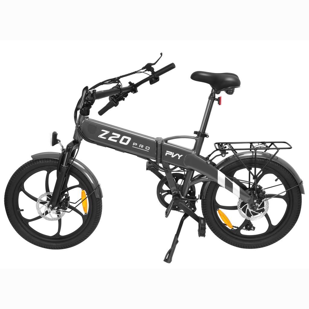 PVY Z20 PRO City Multi Terrain Folding Electric Bicycle 36V14Ah Battery 500W Motor E-City Bike 20 Inch Fat Tires Urban Commuting Electric Bike