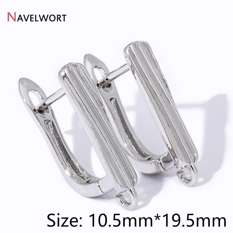 

Gold Plated Brass Shvenzy Earwire Fasteners,Earring Hooks,Earring Fixtures For Jewelry Making,Earring Making Accessories 2 Pairs