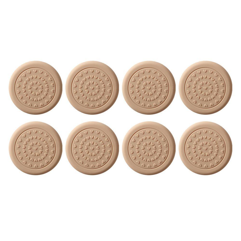 8PCS Mute Self-Adhesive Table Leg Caps Furniture Leg Pad Sofa Chair Feet Cover Floor Protector