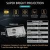 AAAYU1 AAAYQ1 2PCS Led Car Door Welcome Light Laser Logo Projector For Opel Insignia A B 2009-2017