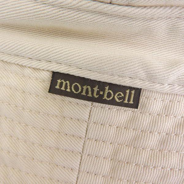 Used [Montbell] Cotton Twill Hat Men's Women's Hat Cap UV Protection Sunshade Sun Protection 2108142a