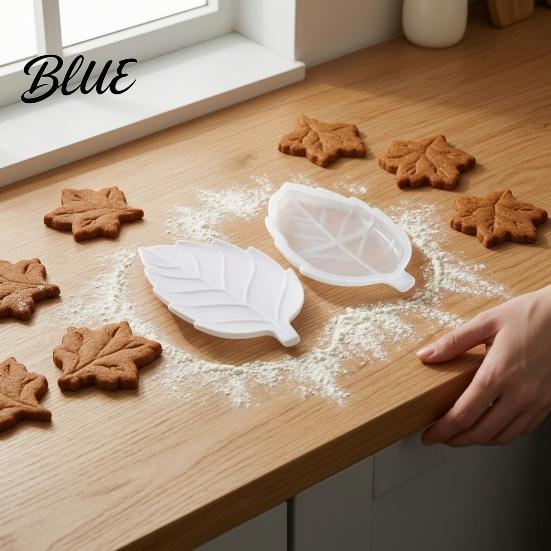 Autumn Cookie Cutters Leaf Resin Tray Mold Maple Turtleback Ginkgo Mulberry Lotus Shaped Silicone Kitchen Gadgets for Thanksgiving Epoxy Mold Jewelry