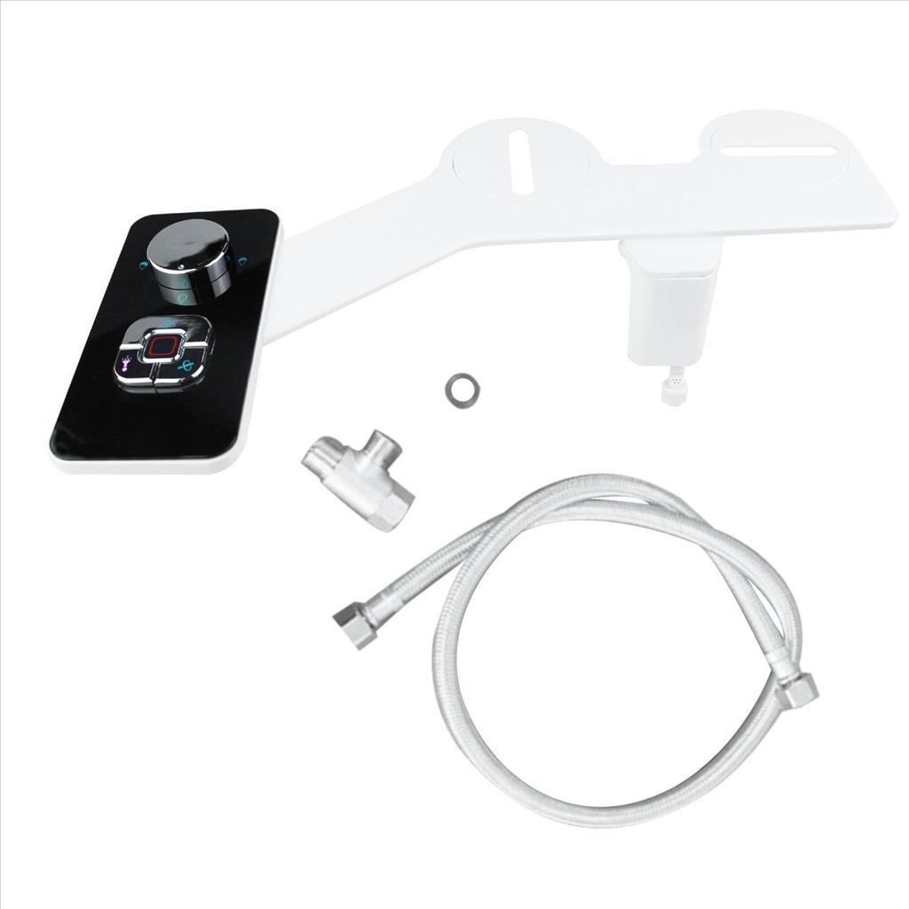 Bidet Attachment Non-Electric Bidet Toilet Seat Sprayer with Pressure Controls Dual Nozzles for Frontal Rear Wash A