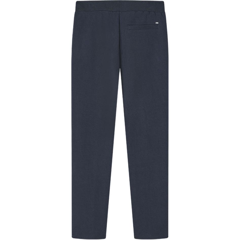 FILA Official Womens Knitted Long Pants 2024 Spring New Fashion Simple Casual Cuffed Sports Pants Women bottoms Legendary-Blue F11W411608F-NV