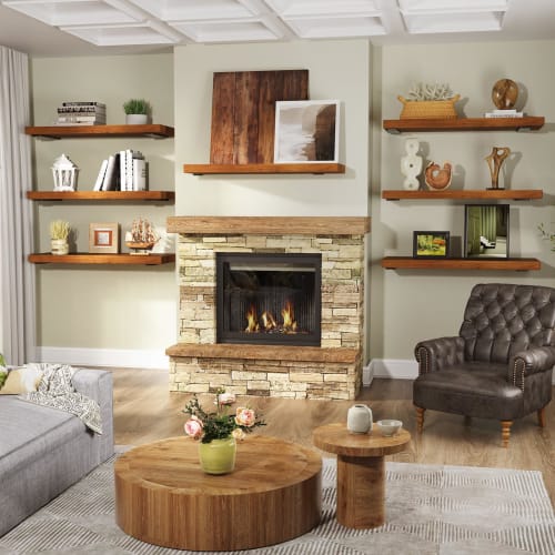 Goovilla Shelf Brackets, Set of 4, Hidden Shelf Brackets, Heavy-Duty, 15cm Long, 6 Inch Long, 5mm Thick, Maximum Load Capacity of 73kg, Shelf Support,