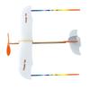 Leichter Gummibandbetriebener Hubschrauber Beliebtes DIY Montage Flugzeuge Spielzeug für Kinder Draußen