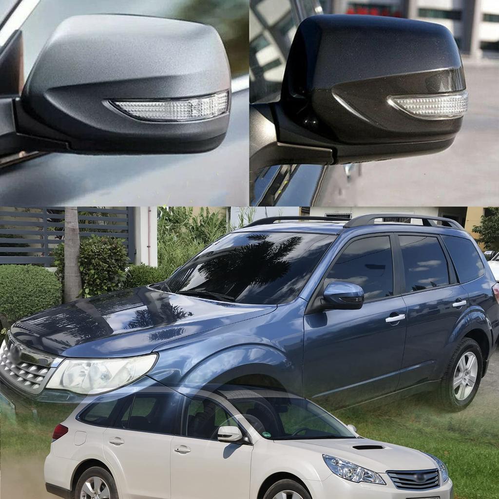 Hotimp Subaru LED Rinnande Sidobackspegel, Rökfärgad Lins Specifikationer, Sekventiell Blinkers, Forester, SH