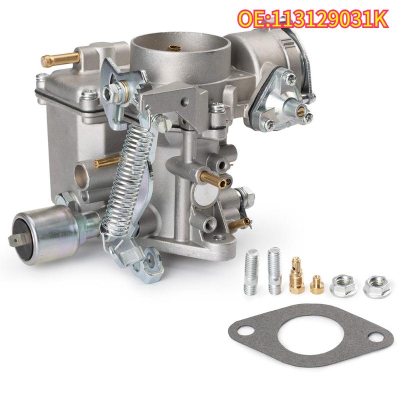 Высокое качество Новый Для 113129031K Areyourshop 34 Pict-3 Карбюратор 113129031K Для VW Жуков 1971-1979 Двухпоршневой 1600cc 12V