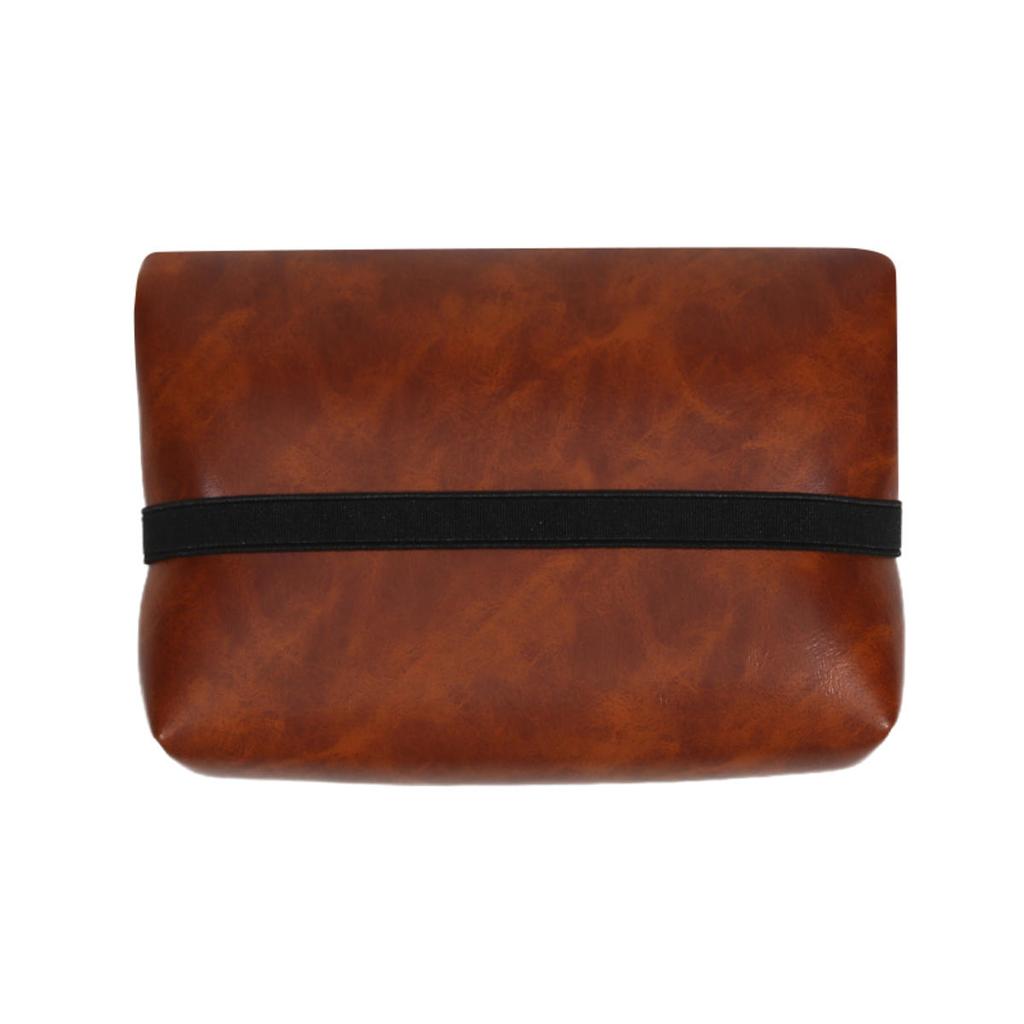 Camera Bag Solid Color PU Shockproof Small Digital Camera Case Multi-functional Portable Convenient Photography Bag