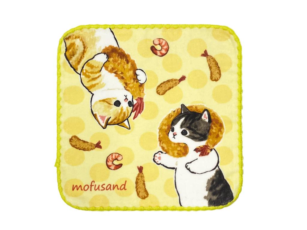 Marushin Mofu Sand Puri Puri Mini 25 x 0835003100 Towel, Approx. 25cm,