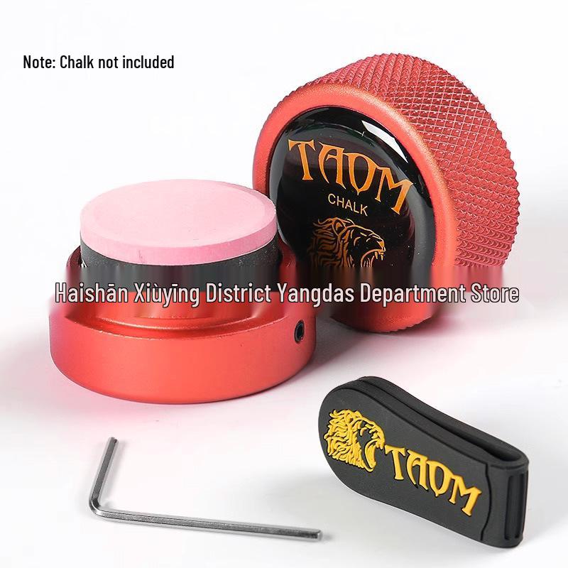 Taom Tower Wu Magnetic Metal Chalk Holder for Billiards