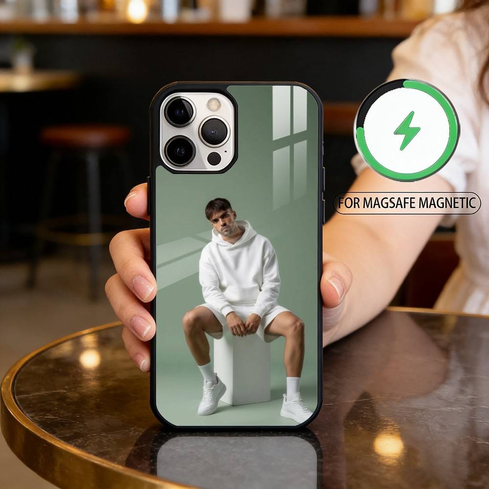R-Raul A-Asencio Magnetic For Magsafe Wireless Charging Phone Case For iPhone17,16,15,14,13,12,11 Plus,Pro Max