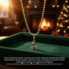 Christmas Cartoon Pendant Necklace: Snowflake, Tree & Reindeer Clavicle Chain