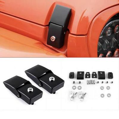 Engine Hood Buckle Strap Lock for 07-26 Jeep Wrangler JK JL & Gladiator JT