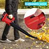 Electric Leaf Blower Cordless 6-Gear Handheld Leaf Blower with 2 Batteries and 1 Charger Battery Powered Leaf Blower Blowing Leaves and Snow
