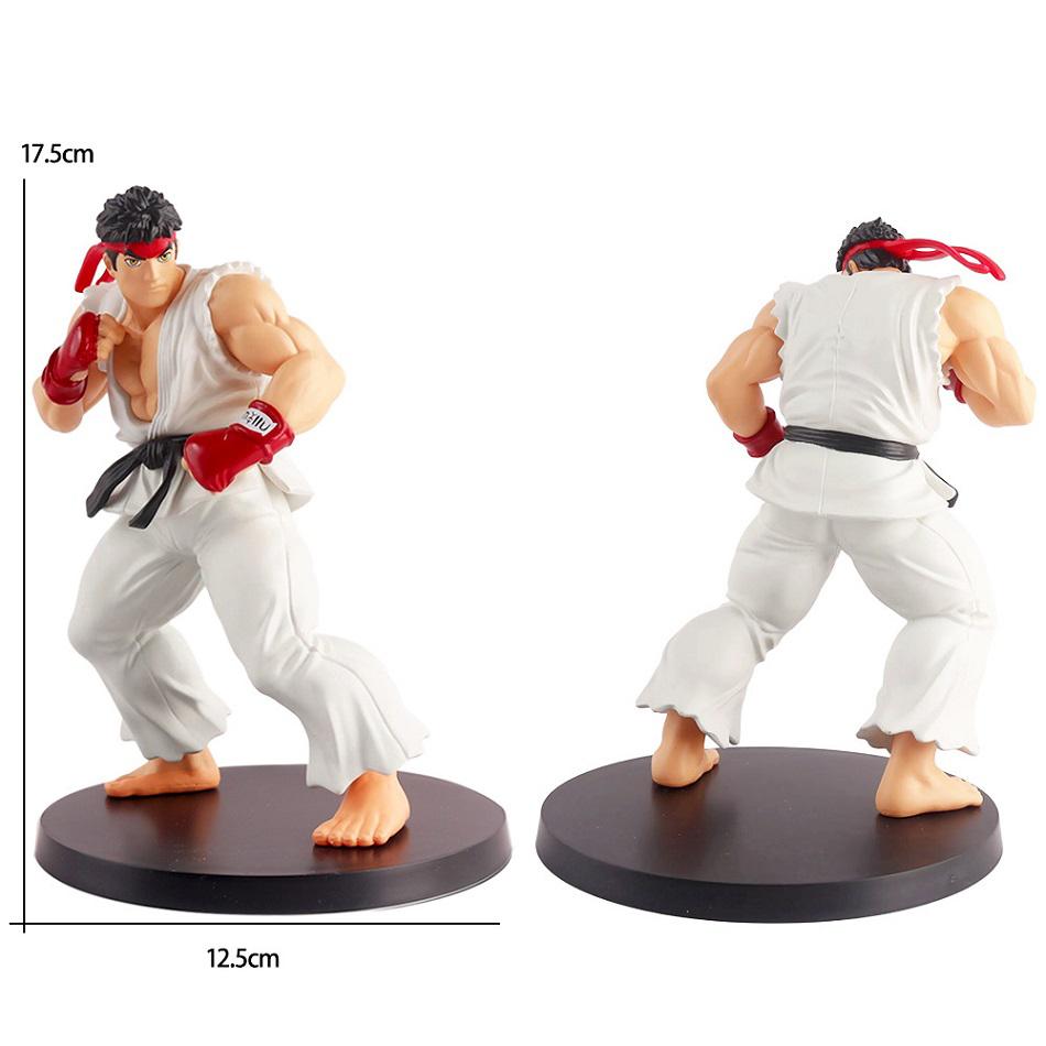 Anime Fighting Game Action Figures Ryu Ken Masters Cloud Strife Sephiroth PVC Model Toys Dolls Room Decor Christma Gift For Boys