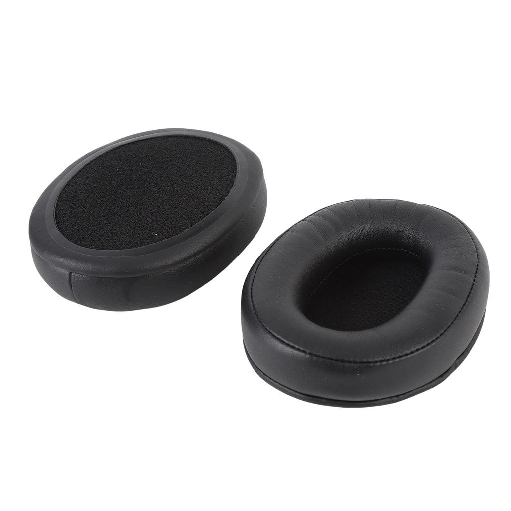 2 Pcs Headphone Ear Pads Comfortable Sound Insulation Protein Leather Headset Ear Cushions for ATH-M50X M40X M30X M50