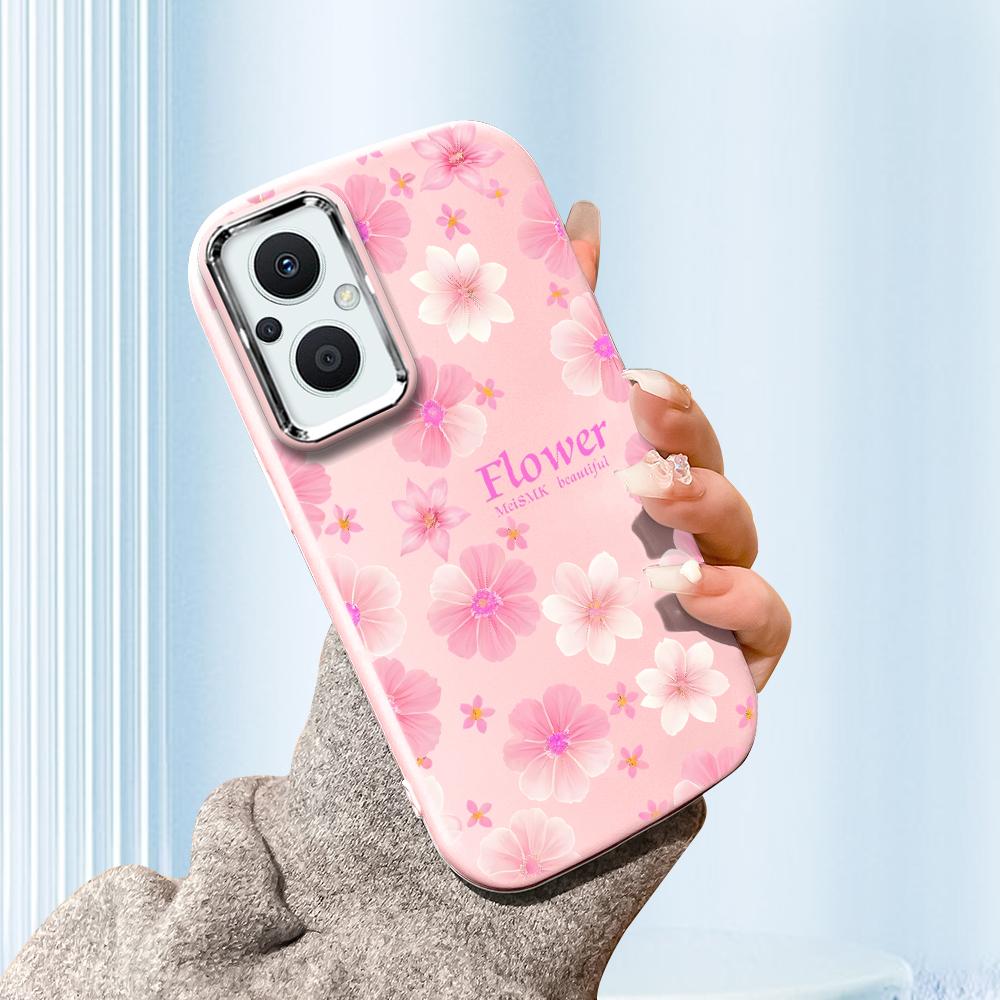 Für Vivo V23 V25 V27 V29 V30 Y27S Y28 Y33S Y36 Infinix Hot30I Hot40 Tecno Spark20 Cartoon Schwarze Katze Silberner Rand Weiche Flüssigsilikon Schutzhülle