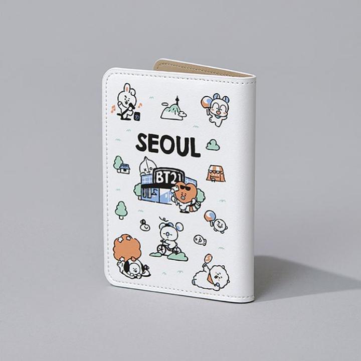 BT21 Seoul Edition Passport Case