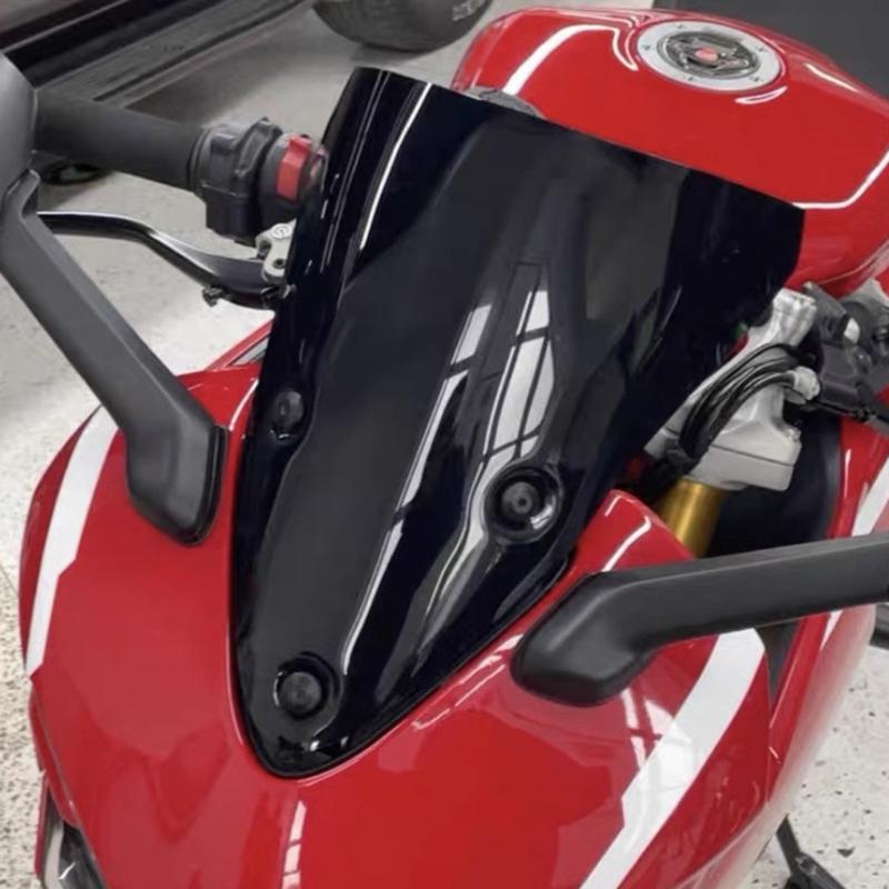 Motorcycle Windshield Airflows Deflectors Direct Fit Windscreen For Supersport 939 950 2017-2022 Models