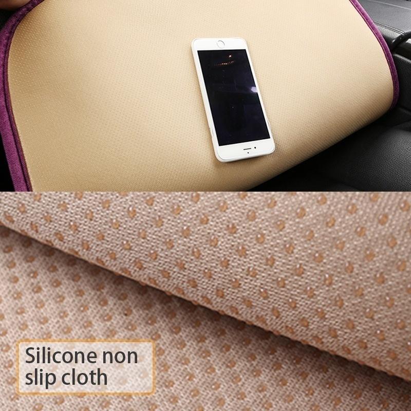 Winter Warm Car Seat Cover Driver Seat Cushion Non-Slip Vehicles Chair Pad Mat Car Seat Protector for Car Home Office 1PC