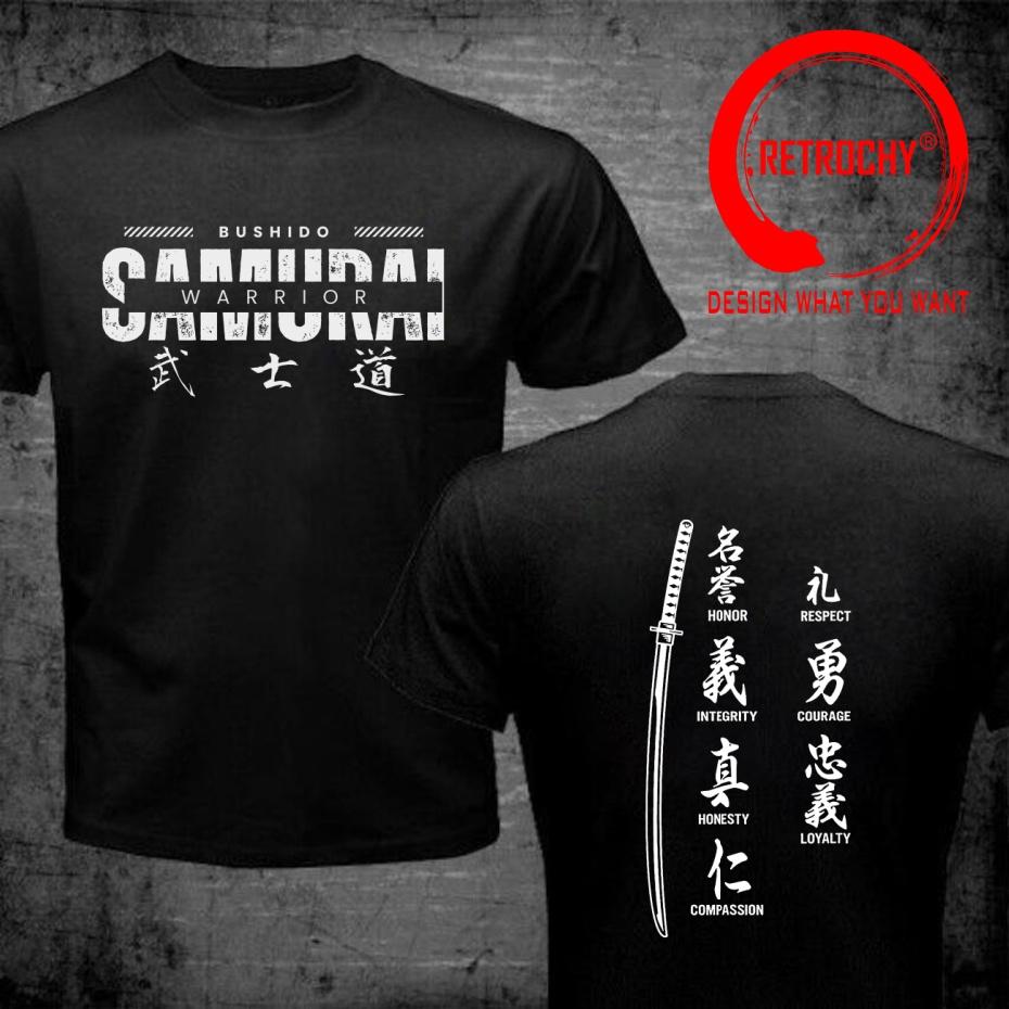 Funny Design Samurai Katana Sword Warrior Shirt Unisex Fashion Trendy Casual Clothing Stylish Tops Tee Shirt Leisure Tshirt Unisexs