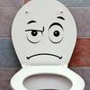 Washroom Room WC Toilet Seat Stickers Put ME Down Monster Smiley Face Wall Art Decal Sticker Funny Kids Potty Training