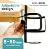 Large Desk Cup Holder Universal Adjustable Leak Proof Clip On Table Cup Holder Adjustable Coffee Mug Headphone Organizer