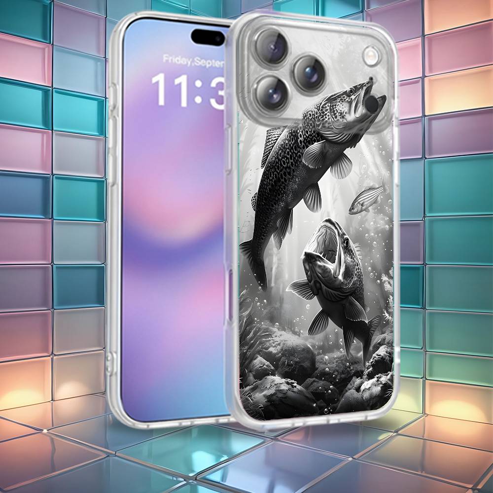 

Trout Fish Fishing For iPhone 17,12,11,14,13,15,16,Plus,Air,Pro,Max,E,Mini for Magsafe Magnetic Frosted Phone Case iPhone12