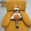 Cartoon Black Cat Throw Pillow Plush Toy Doll Three Flower Cat Doll Home Sofa Pillow Cushion Rag Doll