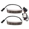 2pcs Motorcycle LED Saddlebag Lights Left Right Brake Lamp Replacement for Ultra Limited FLHTK