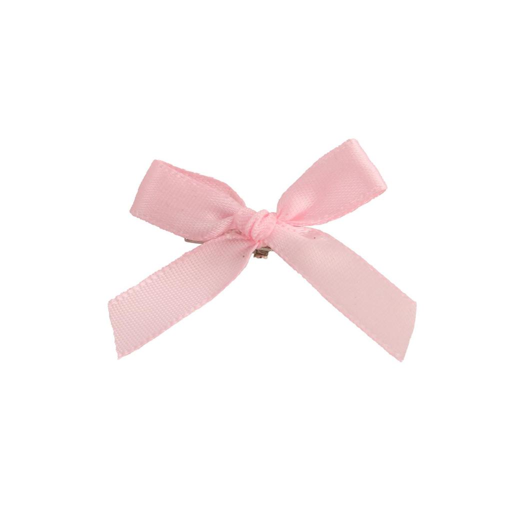 Ballet Style Ribbon Bow Duckbill Clip - Sweet 4cm Hair Accessories