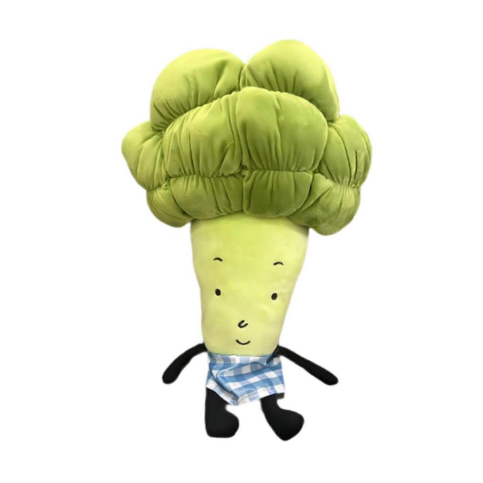 Plush Toy Broccoli Adorable Stuffed Vegetable Plush Toy for Car Office Couch