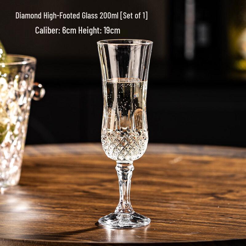 Chixing Crystal Champagne and Sparkling Wine Flute Set