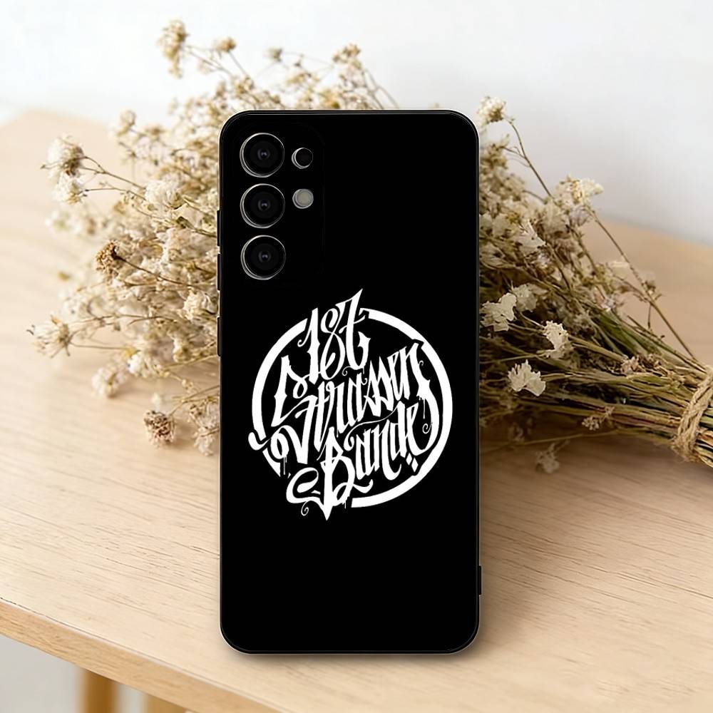 

S-StrasseN-B-bande 187 Music Phone Case For Samsung S25,S24,S21,S22,S23,S30,Ultra,S20,Plus,Fe,Lite,Note,10,Black Cover Samsung S225G