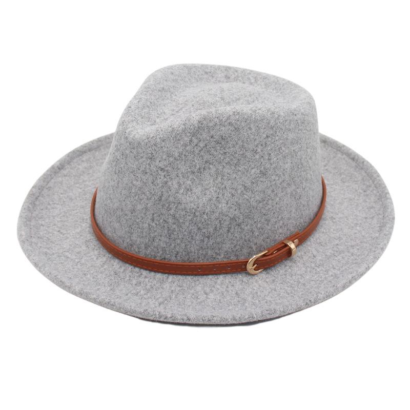 Foreign Trade New Fedora Fedora Classic Top Hat Men'S And Women'S Jazz Hat Party Ceremony Suit With Hat